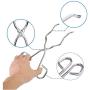 Hilitand 4pcs Fire Graphite Set Crucible + Tongs + Bowl + Combination Mould, Used for Platinum, Gold, Silver, Brass, Alloy Smelting