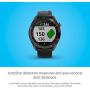 Garmin Approach S40, Stylish GPS Golf Smartwatch, Lightweight with Touchscreen Display, Black