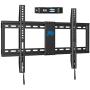 Mounting Dream TV Mount Fixed for Most 42-70 Inch Flat Screen TVs , TV Wall Mount Bracket up to VESA 600 x 400mm and 132 lbs - Fits 16''/18''/24'' Studs - Low Profile and Space Saving MD2163-K