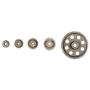 5pcs Steel Diff Differential Main Metal Spur Gears Pinions for HSP HPI Redcat 1/10 RC Car, 64T/21T/29T/17T/26T