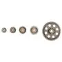 5pcs Steel Diff Differential Main Metal Spur Gears Pinions for HSP HPI Redcat 1/10 RC Car, 64T/21T/29T/17T/26T