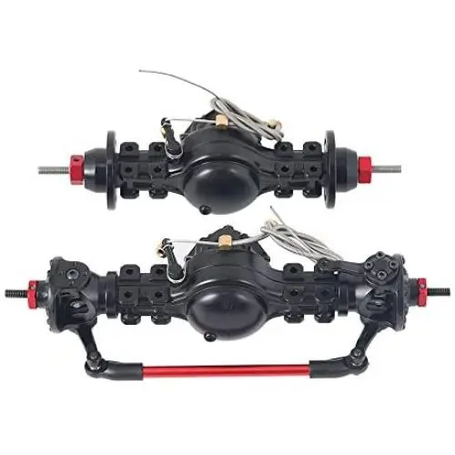 FairOnly Front/Rear Axle Differential Built-in Steel Gear Metal Alloy for RC Upgrade Parts 1/14 TAM-IYA Tow Drag Truck Front + Rear Toys FairOnly Front/Rear Axle Differential Built-in Steel Gear Metal Alloy for RC Upgrade Parts 1/14 TAM-IYA Tow Drag Truck Front + Rear Toys