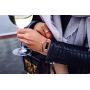 QusFy Metal Bands Compatible with Fitbit Alta/Alta HR, Fitbit Ace, Stainless Steel Metal Replacement Accessories Wristband Small Large for Women Men, Silver, Black, Rose Gold, Colorful, Champagne