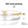 elago Upgraded AirPods Dust Guard (Gold, 1 Set) – Dust-Proof Film, Luxurious Looking, Must Watch Easy Installation Video, Chromium Plating, Protect AirPods from Metal Shavings [US Patent Registered]
