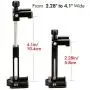 Ulanzi ST-03 Metal Smart Phone Tripod Mount with Cold Shoe Mount and Arca-Style Quick Release Plate for iPhone Xs Xs Max X 8 7 Plus Samsung,Cell Phone Tripod Holder Clip Adapter for Joby GorillaPod