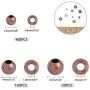 PH PandaHall 2850pcs 5 Colors 3 Sizes Smooth Round Spacer Beads Tiny Metal Beads Spacers for Jewelry Making Supplies (2.4mm, 4mm, 6mm) PH PandaHall 2850pcs 5 Colors 3 Sizes Smooth Round Spacer Beads Tiny Metal Beads Spacers for Jewelry Making Supplies (2.4mm, 4mm, 6mm)