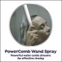 Waterpik High Pressure Hand Held Wand and Rain Shower Head Combo with Hose-BodyWand Spa System, Chrome