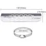 Cobella Universal Motorcycle Metal Exhaust Heat Shield Silver Straight Pattern Heel Guard Exhaust Muffler Pipe Cover Cobella Universal Motorcycle Metal Exhaust Heat Shield Silver Straight Pattern Heel Guard Exhaust Muffler Pipe Cover