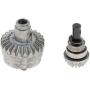 RC Car Metal Differential Pinion Driven Gear Replacement for HG-P407 1/10 RC Pickup Truck Accs