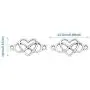 Fashewelry 50Pcs Antique Silver Heart Knot Charm Links Tibetan Double Loops Hollow Heart Pendant Connectors 13x24.5mm for DIY Jewelry Making Fashewelry 50Pcs Antique Silver Heart Knot Charm Links Tibetan Double Loops Hollow Heart Pendant Connectors 13x24.5mm for DIY Jewelry Making