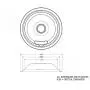 KITCHEN BASICS 101 4 Pack (2) 6'' & (2) 8'' Replacement Chrome Pans for Whirlpool W10278125 W10196405 W10196406 KITCHEN BASICS 101 4 Pack (2) 6'' & (2) 8'' Replacement Chrome Pans for Whirlpool W10278125 W10196405 W10196406