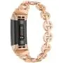 Glebo Compatible with Fitbit Charge 3 Bands for Women, Charge 4 Bands, Premium Metal Straps Bracelet Wristbands Accessories for Fitbit Charge 4 Bands for Women, Copper Gold Glebo Compatible with Fitbit Charge 3 Bands for Women, Charge 4 Bands, Premium Metal Straps Bracelet Wristbands Accessories for Fitbit Charge 4 Bands for Women, Copper Gold