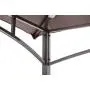 Sunjoy L-GG001PST-F 8 X 5 Soft Top Brown Double Tiered Canopy Grill Gazebo With 4Pcs Led Gazebo Grill, Sunjoy L-GG001PST-F 8 X 5 Soft Top Brown Double Tiered Canopy Grill Gazebo With 4Pcs Led Gazebo Grill,