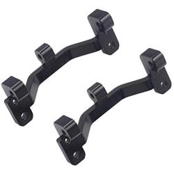 ShareGoo 2PCS Aluminum Pull Rod Base Seat Servo Fixed Mount Upgrade Spare Part for Wpl B1 B14 B-16 C-14 C-14K C-24 C-24K 1/16 RC Car Truck Crawler