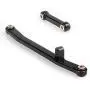LCX Racing 1/24th RC Crawler Car CNC Machined Aluminum Steering Link Linkage Front Axle for Axial SCX24 AXI90081 AXI00001 AXI00002 AXI00004, Upgrades Parts Accessories