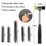 Manelord Auto Body Dent Repair Kit, Car Dent Puller with Golden Dent Puller for Auto Body Dent Removal, Minor Dent and Deep Dent Removal