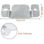 PAXCOO 8 Pcs Metal Sectional Sofa Interlocking Furniture Connector with Screws