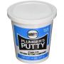 WM Harvey 043010 Professional Grade Plumbers Putty, 14 oz, Off-White