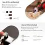 AVID POWER Rotary Tool Accessories Kit 276 Pieces, 1/8-inch Diameter Shanks Universal Fitment for Easy Cutting, Grinding, Sanding, Sharpening, Carving and Polishing
