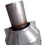 MOTOOS Rear Catalytic Converter Exhaust Manifold fit for 1996-2000 Jeep Cherokee 1996-1998 Jeep Grand Cherokee(Replacement for Part Number:15820)