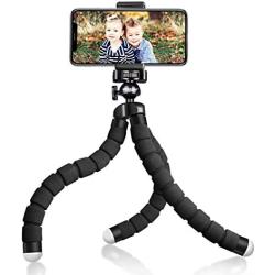 UBeesize Tripod S, Premium Flexible Phone Tripod with Wireless Remote, Mini Tripod Stand for Camera GoPro/Mobile (Upgraded)