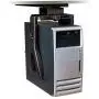 3M Under-Desk Computer Tower CPU Holder, Width Adjust from 3.5'' to 9.3'', Height Adjust from 12.5'' to 22.5'' to Fit Most CPUs up to 50 lbs, 360⁰ Swivel, Steel Construction, 17'' Track, Black, (CS200MB) 3M Under-Desk Computer Tower CPU Holder, Width Adjust from 3.5'' to 9.3'', Height Adjust from 12.5'' to 22.5'' to Fit Most CPUs up to 50 lbs, 360⁰ Swivel, Steel Construction, 17'' Track, Black, (CS200MB)