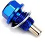 Magnetic Oil Drain Plug Magnetic Sump Drain Nut Oil Drain Bolt (12x1.25,Blue) Magnetic Oil Drain Plug Magnetic Sump Drain Nut Oil Drain Bolt (12x1.25,Blue)
