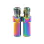 Yaruijia Titanium Alloy Bolt V Brake Bosses Post Ultralight M8 M10 Pitch 1.25mm MTB BMX Bike Service Parts (M8x1.25mm, Rainbow)