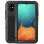 Simicoo Samsung A71 5G Military Metal Silicone Case Full Body Rugged Drop Protection Cover Built-in Screen Protector Heavy Duty Hybrid Shockproof Armor Impact Tough Case for Samsung A71 5G (Black)