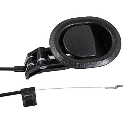 Reliable Recliner Replacement Parts - Complete Universal Small Oval Black Plastic Pull Recliner Handle 3'' by 3.5'' with Cable and S / Z Hook Exposed Cable Length (4.75'') Total Length is Medium at 36'' fits Ashley and Major Recliner Brands Couch Style Pu Reliable Recliner Replacement Parts - Complete Universal Small Oval Black Plastic Pull Recliner Handle 3'' by 3.5'' with Cable and S / Z Hook Exposed Cable Length (4.75'') Total Length is Medium at 36'' fits Ashley and Major Recliner Brands Couch Style Pu