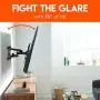 ECHOGEAR Full Motion Articulating TV Wall Mount Bracket for TVs Up to 82'' - Smooth Extention, Swivel, & Tilt - Wall Template for Easy Install - Centers & Levels After Mounting Plus Hides Your Cables