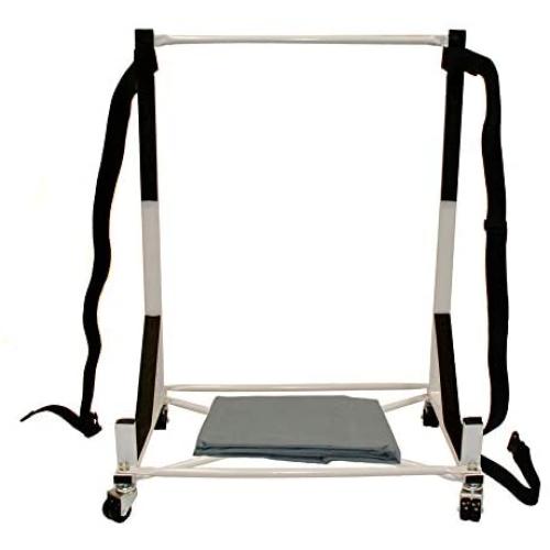 Heavy-Duty Hardtop Stand Storage Cart with Securing Strap and Generic Hard Top Dust Cover