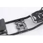 RZXYL Carbon Fiber and Metal Crawler RC Car Chassis Frame Kit for Axial SCX10 / D90 1/10 Scale RC Model Crawler