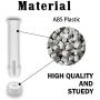 changsha 20 PCS Plastic Pool Joint Pins & 20 PCS Rubber Seals for Intex-Swimming Pool Replacement Parts Suit for 13-24 Metal Frame Pools and Intex Rectangular Metal Frame Pools(2.36'')