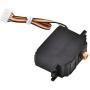 RC Car Servo, Remote Control Car Metal Servo Steering Engine Accessory for Wltoys 12428 12423