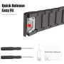 ANCOOL Compatible with Fenix 5X Bands Titanium Alloy Easy Adjustment 26mm Width Watch Band Replacement for Fenix 6X/ Fenix 6X Pro/ Fenix 5X/ Fenix 5X Plus/ Fenix 3/ Fenix 3HR Smartwatches - Black