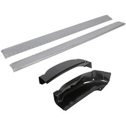 Extended Cab Lower Slip-On Metal Rocker Panels and Cab Corners (Pair) for 1999-2007 Silverado and Sierra 4 Door Extended Cab trucks 2 Packages