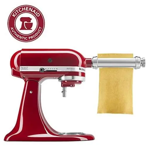 KitchenAid KSMPSA Pasta Roller Attachment, Silver KitchenAid KSMPSA Pasta Roller Attachment, Silver