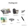 Microworld 3D Metal Puzzle Christmas Tree Music Box Jigsaw Model Building Kit DIY Xmas Gift (Jingle Bell)…
