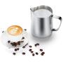 Milk Frothing Pitcher 350ml 600ml 900ml 1500ml 2000m(12oz 20oz 32oz 50oz 66oz)Steaming Pitchers Stainless Steel Milk Coffee Cappuccino Latte Art Barista Steam Pitchers Milk Jug Cup with Decorating Pen