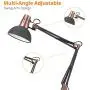 LEPOWER Metal Floor Lamp, Adjustable Architect Swing Arm Standing Lamp with Heavy Duty Base, Eye-Caring Reading/Drawing Lamp with On/Off Switch for Living Room, Bedroom, Study Room, Office(Sand Black) LEPOWER Metal Floor Lamp, Adjustable Architect Swing Arm Standing Lamp with Heavy Duty Base, Eye-Caring Reading/Drawing Lamp with On/Off Switch for Living Room, Bedroom, Study Room, Office(Sand Black)