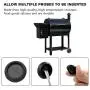 SUNKISTCOOK 6 Pack Rubber Meat Probe Grommet Replacment Parts for Traeger Wood Pellet Grills SUNKISTCOOK 6 Pack Rubber Meat Probe Grommet Replacment Parts for Traeger Wood Pellet Grills