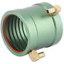Water Cooling Jacket,RC Water Cooling Jacket with Inlet and Outlet Fittings for 3650 3660 3665 3674 Motor Boat Motor Part Accessory(36-40MM)