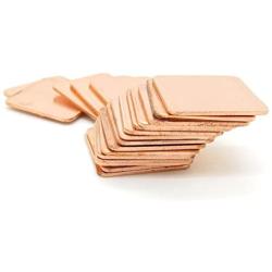 IC Chipset GPU CPU Thermal Heatsink Copper Pad Shim Size 20 x 20 x 1.2mm Pack of 20