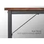 CubiCubi L-Shaped Computer Desk, Industrial Office Corner Desk Writing Study Table with Storage Shelves, Space-Saving, Dark Rustic/Black CubiCubi L-Shaped Computer Desk, Industrial Office Corner Desk Writing Study Table with Storage Shelves, Space-Saving, Dark Rustic/Black