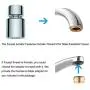 Waternymph NSF Certified Dual-function 2-Flow Kitchen Sink Aerator, 360-Degree Swivel Faucet Aerator Dual Sprayer, with Gasket Faucet Replacement Part - 55/64 Inch-27UNS Female Thread - Chrome- Swivel Waternymph NSF Certified Dual-function 2-Flow Kitchen Sink Aerator, 360-Degree Swivel Faucet Aerator Dual Sprayer, with Gasket Faucet Replacement Part - 55/64 Inch-27UNS Female Thread - Chrome- Swivel