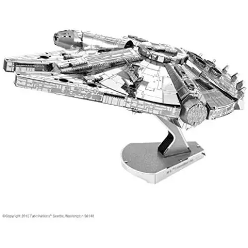 Metal Earth Fascinations ICONX Premium Series Star Wars Millennium Falcon 3D Metal Model Kit Metal Earth Fascinations ICONX Premium Series Star Wars Millennium Falcon 3D Metal Model Kit