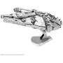 Metal Earth Fascinations ICONX Premium Series Star Wars Millennium Falcon 3D Metal Model Kit Metal Earth Fascinations ICONX Premium Series Star Wars Millennium Falcon 3D Metal Model Kit