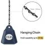 Hanging Chain for Bird Feeders, Birdbaths, Chimes, Planters, Lanterns and Ornaments, Metal Hook (Black,156 Inch) Hanging Chain for Bird Feeders, Birdbaths, Chimes, Planters, Lanterns and Ornaments, Metal Hook (Black,156 Inch)