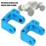 RC Aluminum Alloy Hub Knuckle Arm Spare Parts Fit for 1-10 ECX 2 Wheel Drive RC Car Accessory (Blue ECX334001B) RC Aluminum Alloy Hub Knuckle Arm Spare Parts Fit for 1-10 ECX 2 Wheel Drive RC Car Accessory (Blue ECX334001B)